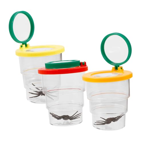 Alasum 3Stücke Teiliges Insektenbeobachtungs mit Lupe Transparente Vergrößerungsbox für Insektenforschung und Erkundung Sicher und Leicht Perfektes Lernspielzeug für Kleine Alasum 3Stücke Teiliges Insektenbeobachtungs mit Lupe Transparente Vergrößerungsbox für Insektenforschung und Erkundung Sicher und Leicht Perfektes Lernspielzeug für Kleine von Alasum