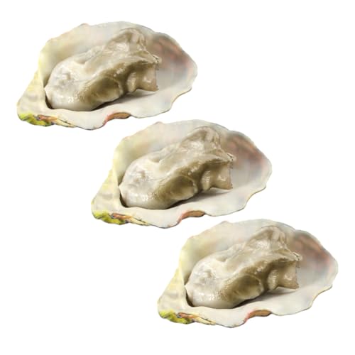 Alasum 3st Oyster-Modell Auster Muscheln Zum Basteln Küchenspielzeug Krabbe Krabbe Essen Fisch Kaurimuscheln Strand Zubehör Restaurant-spielset Vortäuschen Food-Modell PVC Alasum 3st Oyster-Modell Auster Muscheln Zum Basteln Küchenspielzeug Krabbe Krabbe Essen Fisch Kaurimuscheln Strand Zubehör Restaurant-spielset Vortäuschen Food-Modell PVC von Alasum
