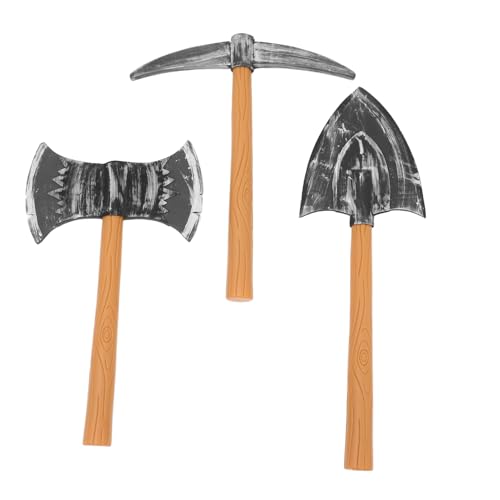 Alasum Gefälschte Kunststoff Schaufel Spitzhacke Zwerg Prop Set für Halloween Party Mittelalter Kostüme Alasum Gefälschte Kunststoff Schaufel Spitzhacke Zwerg Prop Set für Halloween Party Mittelalter Kostüme von Alasum