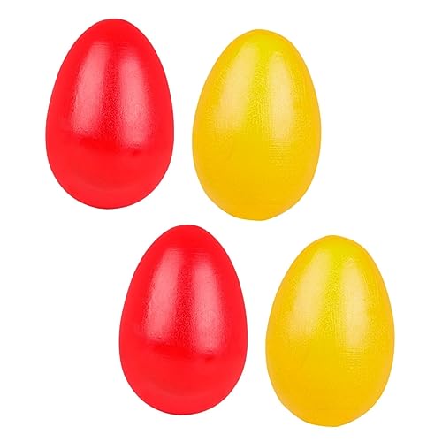 Alasum 4 Stück Hölzerne Sandeispielzeug Eier Bunte Eier Eierbecher Musik-Ei Aus Holz Percussion-Musik-Ei Percussion- Percussion Eggs Maracas- Eisensand Alasum 4 Stück Hölzerne Sandeispielzeug Eier Bunte Eier Eierbecher Musik-Ei Aus Holz Percussion-Musik-Ei Percussion- Percussion Eggs Maracas- Eisensand von Alasum