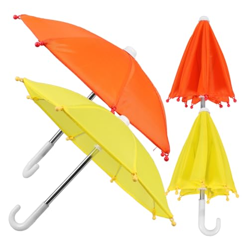 Alasum 4 Stück Können Geöffnet Werden, Mini-Regenschirm, Ornament, Amerikanische Puppenschirme Für 45,7 cm Große Puppen Alasum 4 Stück Können Geöffnet Werden, Mini-Regenschirm, Ornament, Amerikanische Puppenschirme Für 45,7 cm Große Puppen von Alasum