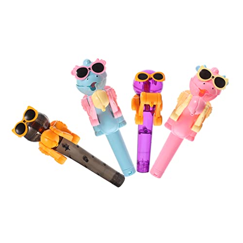 Alasum 4 Stück Lutscherhalter Roboter Lustiges Dinosaurier Lollipop Aufbewahrungs Tragbar Leicht für Party Jungen Mädchen Alasum 4 Stück Lutscherhalter Roboter Lustiges Dinosaurier Lollipop Aufbewahrungs Tragbar Leicht für Party Jungen Mädchen von Alasum