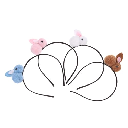 Alasum 4 Stück Plüschhasen-stirnband Hasen-stirnbänder Haarreifen Im Hasen-design Mädchen Stirnbänder Plüsch-stirnbänder Im Hasen-design Kaninchen-stirnbänder Ausgestopfter Hase Alasum 4 Stück Plüschhasen-stirnband Hasen-stirnbänder Haarreifen Im Hasen-design Mädchen Stirnbänder Plüsch-stirnbänder Im Hasen-design Kaninchen-stirnbänder Ausgestopfter Hase von Alasum