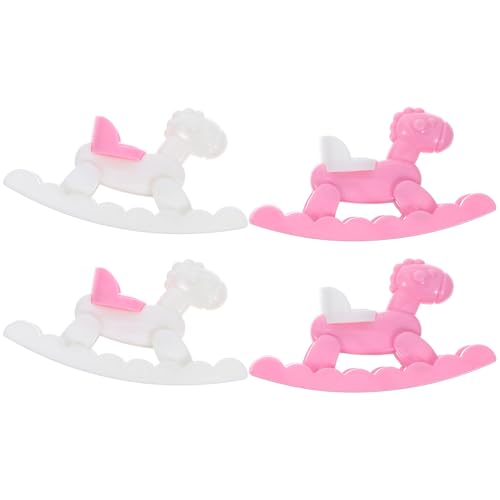 Alasum Miniatur Puppenhaus 4 Stücke Set Mini Möbel Ornament Für Schlafzimmer von Alasum