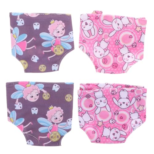 Alasum 4 Stück Puppenkleidung Zubehör Für Babypuppen Puppenhöschen Puppe Kostüm Mini-Puppen Wiedergeborene Babypuppen Höschen Puppenunterwäsche Puppen Höschen Stoff Alasum 4 Stück Puppenkleidung Zubehör Für Babypuppen Puppenhöschen Puppe Kostüm Mini-Puppen Wiedergeborene Babypuppen Höschen Puppenunterwäsche Puppen Höschen Stoff von Alasum