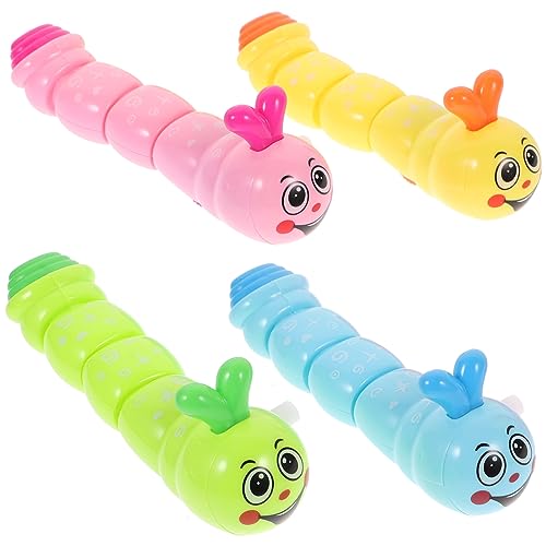 Alasum 4 Stück Raupen am Uhrwerk Spielzeuglastwagen Spaß Spiele Stielspielzeug Plüsch für kinderspielzeug Raupenspielzeug zum Aufziehen aufziehbares Raupenspielzeug Abs Alasum 4 Stück Raupen am Uhrwerk Spielzeuglastwagen Spaß Spiele Stielspielzeug Plüsch für kinderspielzeug Raupenspielzeug zum Aufziehen aufziehbares Raupenspielzeug Abs von Alasum