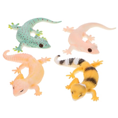 Alasum 4 Stück Realistische Eidechsen Figuren Teiliges Naturgetreue Reptilien Modelle als Lernspielzeug für Leichte Künstliche Tierfiguren für Spielerische Tiererkennung und Dekoration Alasum 4 Stück Realistische Eidechsen Figuren Teiliges Naturgetreue Reptilien Modelle als Lernspielzeug für Leichte Künstliche Tierfiguren für Spielerische Tiererkennung und Dekoration von Alasum