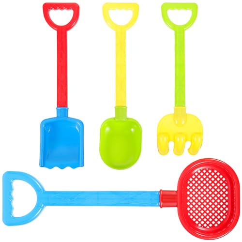 Alasum Party Essential: 4-teiliges Strandspielzeug-Set Lustige Leichte Schaufeln Für Kinder Strandspiele Zufällige Farbe Alasum Party Essential: 4-teiliges Strandspielzeug-Set Lustige Leichte Schaufeln Für Kinder Strandspiele Zufällige Farbe von Alasum
