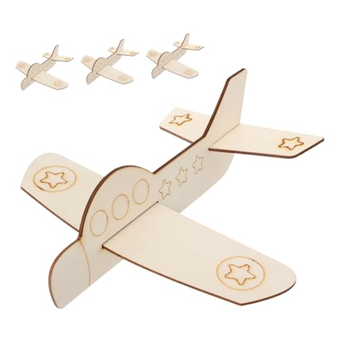 Alasum 4 Stück Malspielzeug Für Jungen Und Mädchen Unvollendetes Flugzeug Holzmodellflugzeug Flugzeughandwerk Sicheres Holzflugzeugdekor Für Jungen Und Mädchen Alasum 4 Stück Malspielzeug Für Jungen Und Mädchen Unvollendetes Flugzeug Holzmodellflugzeug Flugzeughandwerk Sicheres Holzflugzeugdekor Für Jungen Und Mädchen von Alasum