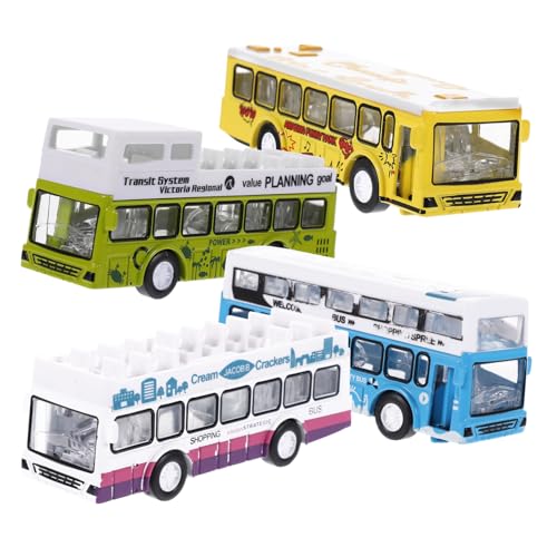 Alasum Neues Busmodell Spielzeugauto 1:60 Busmodell Aus Legierung Für Kleinkinder Einfach Zu Spielen Und Sicher Für Kinder von Alasum