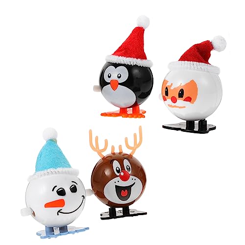 Alasum 4 Stücke Aufzieh Kinderspielzeug Party Weihnachten Weihnachtsspielzeug zum aufziehen Uhrwerk Weihnachtsspielzeug Verschiedene Windspielzeuge Abs Alasum 4 Stücke Aufzieh Kinderspielzeug Party Weihnachten Weihnachtsspielzeug zum aufziehen Uhrwerk Weihnachtsspielzeug Verschiedene Windspielzeuge Abs von Alasum