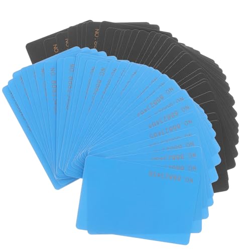 Alasum 48st Chipkarte Belohnungs-scorecard-Karten Studieren Interaktives Für Fördern Scorecard-Karten Pokerchips Für Tischspiele Brettspiel-Requisite Jetons Plastik von Alasum
