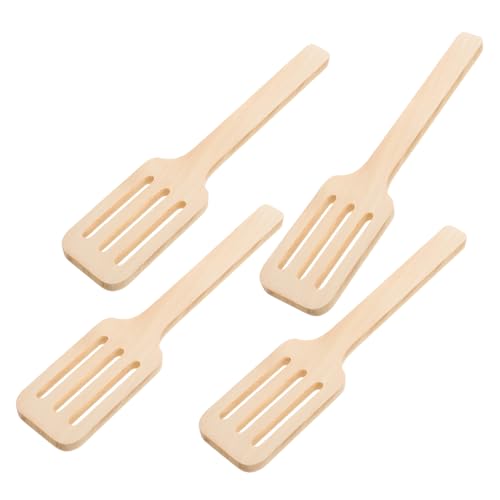 Alasum 4Pcs Küchenmädchen Holzspatel Zum Kochen Mini Kochspatel Kochenwerkzeuge Holz Für Spatel Holzspiel Food Khaki Alasum 4Pcs Küchenmädchen Holzspatel Zum Kochen Mini Kochspatel Kochenwerkzeuge Holz Für Spatel Holzspiel Food Khaki von Alasum