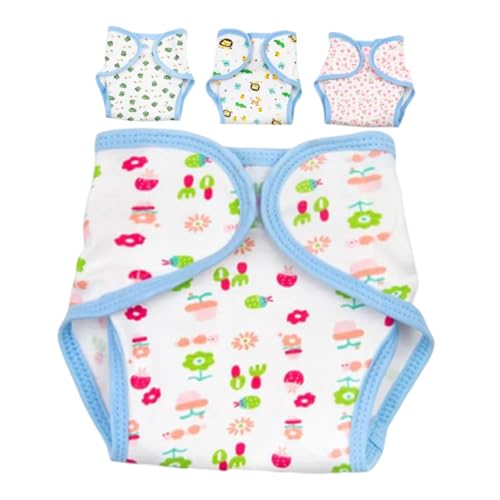 Alasum 4Pcs Puppenwindelbabys Puppen Wiedergeborene Puppe Wiedergeborene Babypuppen Windeln Neugeborene Windeln Für Babys Doll Outfit Accessoires Babypuppenartikel Babys Tun Playset Tuch von Alasum