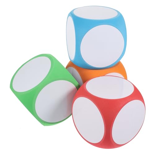 Alasum 4Stücke Leere DIY Schaumstoffwürfel Abwischbar Große Spielwürfel für Kreative Aktivitäten für Partys und Unterricht Alasum 4Stücke Leere DIY Schaumstoffwürfel Abwischbar Große Spielwürfel für Kreative Aktivitäten für Partys und Unterricht von Alasum