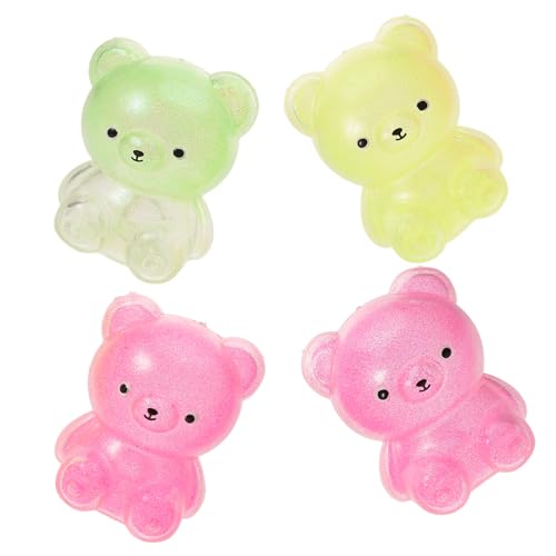 Alasum 4Stücke Squeeze Stressabbau Elastisches Dehnbares Fidget Bunten Farben für von Alasum