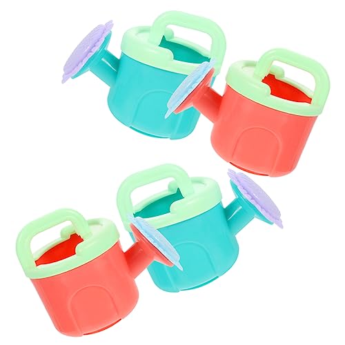 Alasum 4er Set Kleine Gießkanne Für Badespielzeug Und Strandspielzeug Farbenfrohe Gießkanne Für Den Garten Und Zum Im Wasser Ideal Für Kleinkinder Und Jungen von Alasum