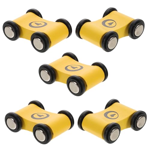 Alasum 5 Stück Hölzerne Rückenlastwagenspielzeug Rennstrecken für Jungen Autospielzeug Miniatur-Rennbahn- Desktop-Auto- Farbiger Kleinwagen Yellow Alasum 5 Stück Hölzerne Rückenlastwagenspielzeug Rennstrecken für Jungen Autospielzeug Miniatur-Rennbahn- Desktop-Auto- Farbiger Kleinwagen Yellow von Alasum