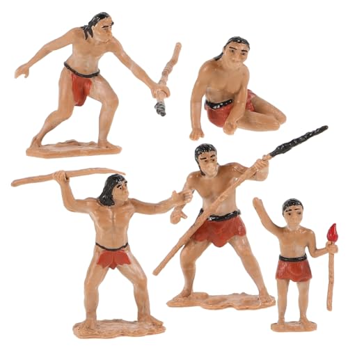Alasum 5 Stück Miniaturisierte Urzeitmenschen Figuren Realistische Jagdszenen Modelle für Sandtische Mikrolandschaften und Bonsai Dekoration Detaillierte Nachbildung Primitiver Menschen Alasum 5 Stück Miniaturisierte Urzeitmenschen Figuren Realistische Jagdszenen Modelle für Sandtische Mikrolandschaften und Bonsai Dekoration Detaillierte Nachbildung Primitiver Menschen von Alasum