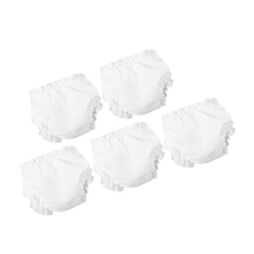 Alasum 5 Stück Puppenunterwäsche aus Elastische Puppenunterhosen Wiederverwendbare Puppenzubehör für Fantasievolles für Kleine Puppen Alasum 5 Stück Puppenunterwäsche aus Elastische Puppenunterhosen Wiederverwendbare Puppenzubehör für Fantasievolles für Kleine Puppen von Alasum