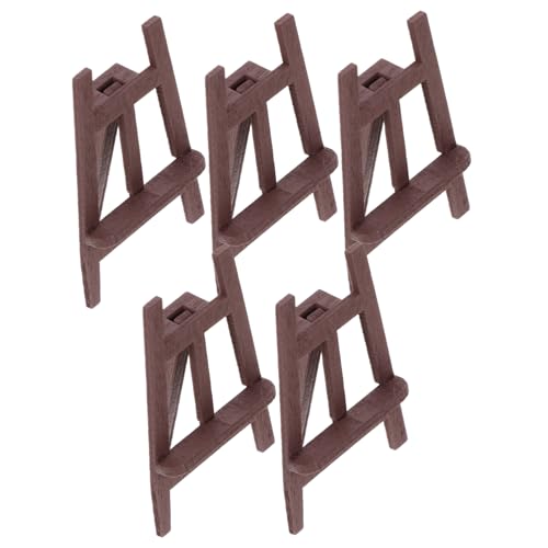 Alasum 5 Stück Teiliges Staffelei aus Holz für Puppenhaus Dekoration Kleines Holzmodell für Realistische Szenen für Puppenhaus Zubehör und Kreative Bastelprojekte Alasum 5 Stück Teiliges Staffelei aus Holz für Puppenhaus Dekoration Kleines Holzmodell für Realistische Szenen für Puppenhaus Zubehör und Kreative Bastelprojekte von Alasum