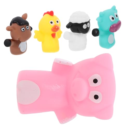 Alasum Interaktives Eltern-Kind-Spielzeug 5-teiliges Entzückendes Tier-fingerpuppen-lernspielzeug Für Kleinkinder Alasum Interaktives Eltern-Kind-Spielzeug 5-teiliges Entzückendes Tier-fingerpuppen-lernspielzeug Für Kleinkinder von Alasum