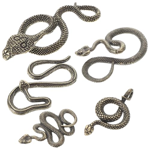 Alasum 5Pcs Schlangenverzierungen Die Tierauto Dekoration Tiere Gefälschte Schlangenjahr Der Schlange Figur Schlange Themendekoration Schlange Terrarium Schlange Halloween Alasum 5Pcs Schlangenverzierungen Die Tierauto Dekoration Tiere Gefälschte Schlangenjahr Der Schlange Figur Schlange Themendekoration Schlange Terrarium Schlange Halloween von Alasum