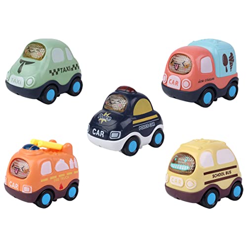 Alasum 5St Cartoon-Auto für kinderspielzeug Toys Kid Toys Spielzeugautos für Autospielzeug kleines Auto Trägheit Kleinwagen Plastik Alasum 5St Cartoon-Auto für kinderspielzeug Toys Kid Toys Spielzeugautos für Autospielzeug kleines Auto Trägheit Kleinwagen Plastik von Alasum