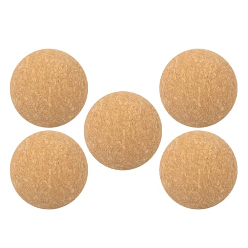 Alasum 5pcs Desktop Fußball Spiel Ersatz Jungen Und Mädchen Spielzeug Spielzeug 36mm Holz Mini Fußball von Alasum
