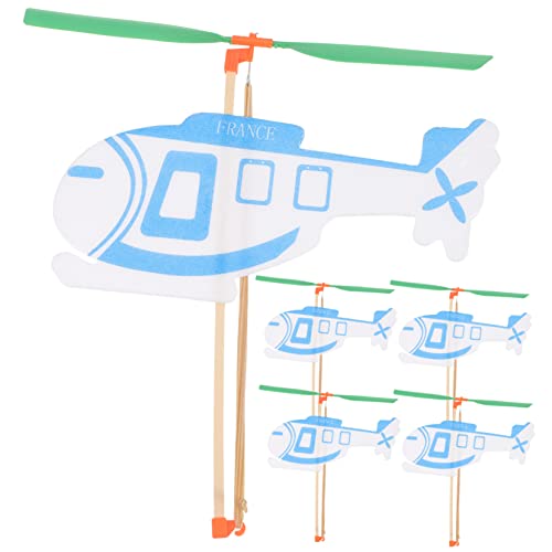Alasum 5St Lernspielzeug für Flugzeuge Hubschrauber Flugzeug Ebene Segelflugzeug für Flugzeugspielzeug für pädagogisches Hubschrauberspielzeug von Alasum
