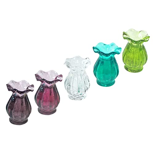 Alasum 5St Spitzenvasen-Modell Flasche Shaker Mini-Puppenmöbel Puppenhaus-Miniaturen für kinderspielzeug miniaturvase Spielhausvase gefälschte Vasenverzierung Harz Alasum 5St Spitzenvasen-Modell Flasche Shaker Mini-Puppenmöbel Puppenhaus-Miniaturen für kinderspielzeug miniaturvase Spielhausvase gefälschte Vasenverzierung Harz von Alasum