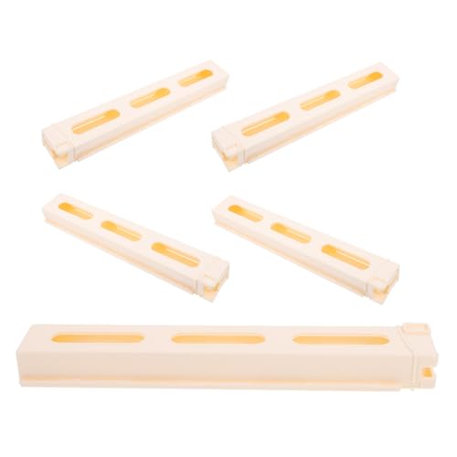 Alasum 5St für Dominosteine lustige Dominosteine Verstellbare Kleiderbügel Dominospiel Zubehör Dominosteine Aufbewahrung Dominoschalen aus Kunststoff Domino-Zug Plastik von Alasum