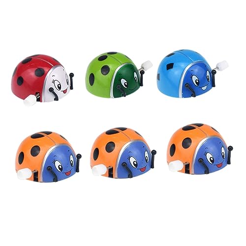 Alasum 6 Stück Clockwork Spinning Ladybug - Marienkäfer Aufziehspielzeug Aufziehspielzeug, Uhrwerkspielzeug Uhrwerk Tierspielzeug Uhrwerk Aufziehspielzeug Plastik Zufällige Farbe Alasum 6 Stück Clockwork Spinning Ladybug - Marienkäfer Aufziehspielzeug Aufziehspielzeug, Uhrwerkspielzeug Uhrwerk Tierspielzeug Uhrwerk Aufziehspielzeug Plastik Zufällige Farbe von Alasum