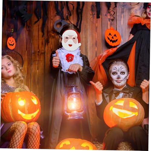 Alasum 6 Stück DIY Weihnachtsmann Maske aus Weißem Papier Pappmaske zum Bemalen Leichte Karnevalsgesichtsmaske für Fasching Weihnachten Maskenball und Partybedarf Alasum 6 Stück DIY Weihnachtsmann Maske aus Weißem Papier Pappmaske zum Bemalen Leichte Karnevalsgesichtsmaske für Fasching Weihnachten Maskenball und Partybedarf von Alasum