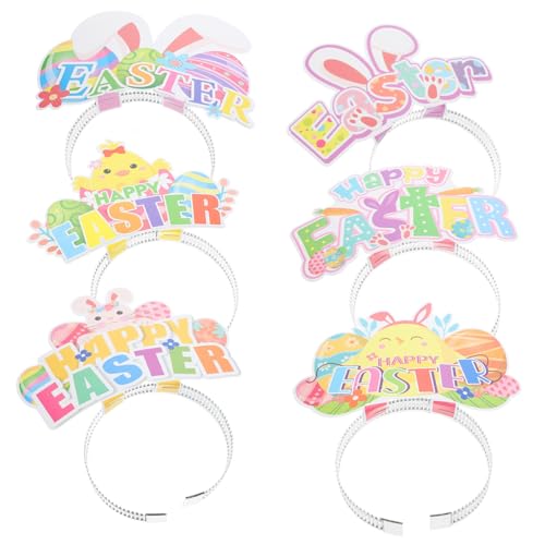 Alasum 6 Stück -Kopfschmuck zum Anziehen Silvestermützen Neujahr Osterhase Kaninchenkostüm ostern haarschmuck ostern haarreif Osterhaarband Süßes Stirnband Ostern Stirnbänder Papier Alasum 6 Stück -Kopfschmuck zum Anziehen Silvestermützen Neujahr Osterhase Kaninchenkostüm ostern haarschmuck ostern haarreif Osterhaarband Süßes Stirnband Ostern Stirnbänder Papier von Alasum