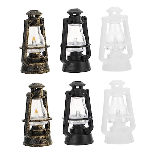Alasum 6 Stück Mini -Öllampenzubehör Miniatur Szene Puppenhausmöbel Mini-Petroleumlampe Mini-Puppenstubenlampe Imitation Einer Petroleumlampe Mini Model House Lampe Plastik Alasum 6 Stück Mini -Öllampenzubehör Miniatur Szene Puppenhausmöbel Mini-Petroleumlampe Mini-Puppenstubenlampe Imitation Einer Petroleumlampe Mini Model House Lampe Plastik von Alasum