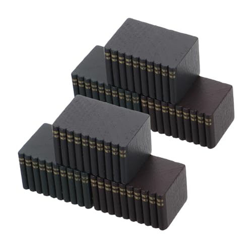 Alasum 6-teiliges Miniaturbuch-Set Für Puppenhäuser Realistische Mini-miniaturbücher Aus Holz Für Sammler Dekorative Minibücher Für Die Regalausstellung Im Puppenhaus Alasum 6-teiliges Miniaturbuch-Set Für Puppenhäuser Realistische Mini-miniaturbücher Aus Holz Für Sammler Dekorative Minibücher Für Die Regalausstellung Im Puppenhaus von Alasum