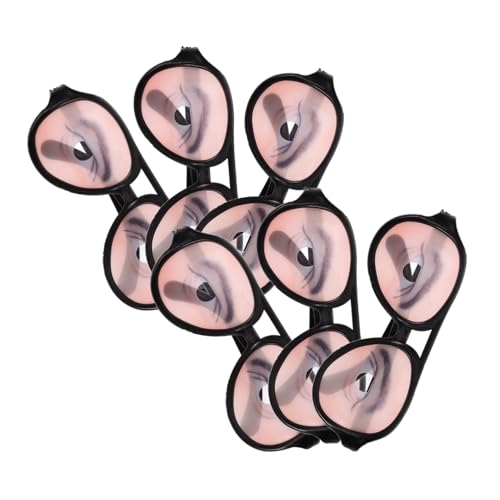 Alasum 6 Stück Teiliges Halloween Partybrillen Lustige Brillenrahmen als Dekorative Fotorequisiten Ausgefallene Accessoires für Erwachsene für Halloween und Festlichkeiten von Alasum