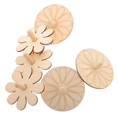 Alasum 6 Stücke Holz Gyroskope Spielzeug Unbemalt Handgemachte Kreisel DIY Unfinished Holz Kreisel Malerei Spielzeug Alasum 6 Stücke Holz Gyroskope Spielzeug Unbemalt Handgemachte Kreisel DIY Unfinished Holz Kreisel Malerei Spielzeug von Alasum