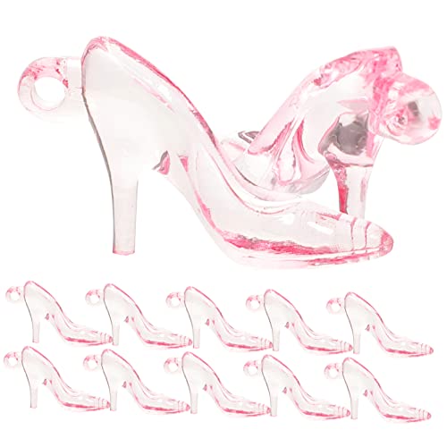 Alasum Zarte Mini-high-Heels-kristallschuhe Für Puppen Für Jungen Und Mädchen Spielzeug-Dekoration von Alasum