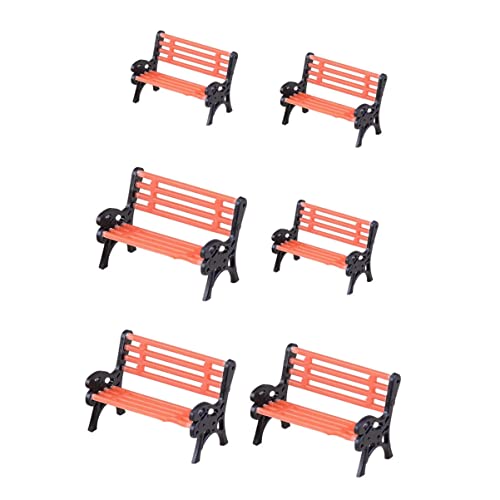 Alasum Feenbänke 6er-Pack Miniatur-dekohocker Für Fotografie-Requisiten Pädagogisches Spielzeug von Alasum
