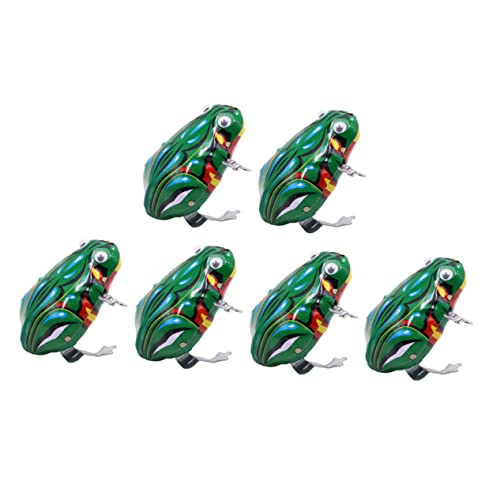 Alasum 6St Uhrwerk-Frosch- interaktives deko Kinderbadspielzeug Fidgets für das Klassenzimmer Uhrwerkspielzeug Tierspielzeug Eisen Green Alasum 6St Uhrwerk-Frosch- interaktives deko Kinderbadspielzeug Fidgets für das Klassenzimmer Uhrwerkspielzeug Tierspielzeug Eisen Green von Alasum