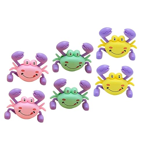 Alasum 6St Uhrwerk Krabbe interaktives kinderspielzeug Glowing Toy Meeresspielzeug lustige Krabbenspielzeuge entzückende Uhrwerk-Spielzeuge Krabbenspielzeug für Plastik Alasum 6St Uhrwerk Krabbe interaktives kinderspielzeug Glowing Toy Meeresspielzeug lustige Krabbenspielzeuge entzückende Uhrwerk-Spielzeuge Krabbenspielzeug für Plastik von Alasum
