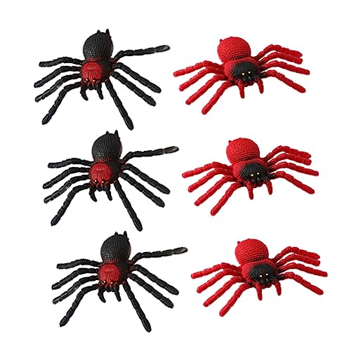 Alasum 6Stücke Horrorspinne Künstliche Halloween Dekoration Langlebige Spinnen für Streiche und Partydekoration Zufällige Farben für Halloween Cosplay Partys und Mehr Alasum 6Stücke Horrorspinne Künstliche Halloween Dekoration Langlebige Spinnen für Streiche und Partydekoration Zufällige Farben für Halloween Cosplay Partys und Mehr von Alasum