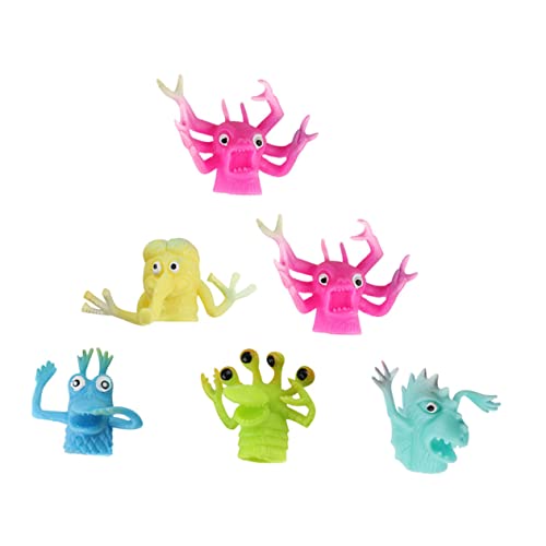 Alasum 6Stücke Teiliges Handpuppen aus TPR für Kreatives DIY Fingerspielzeug für Interaktive Spiele und Kindergeburtstags Dekoration Sicher und Langlebig Alasum 6Stücke Teiliges Handpuppen aus TPR für Kreatives DIY Fingerspielzeug für Interaktive Spiele und Kindergeburtstags Dekoration Sicher und Langlebig von Alasum