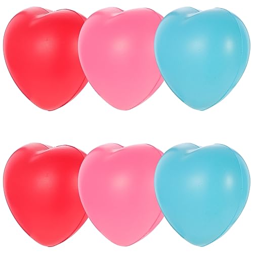 Alasum 6st Herz-Stress-Ball Zum Stressabbau Kinderspielzeug Herz Quetschspielzeug Squeeze-Herz- Herzförmiger Stressball Herz-Stress-bälle Partygeschenke Pu Alasum 6st Herz-Stress-Ball Zum Stressabbau Kinderspielzeug Herz Quetschspielzeug Squeeze-Herz- Herzförmiger Stressball Herz-Stress-bälle Partygeschenke Pu von Alasum