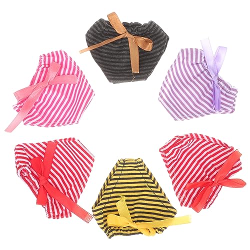 Alasum 6st Höschen Windeln Kinderpuppenunterwäsche Kinderspielzeugpuppe Elastische Slips Elastische Puppenhöschen Kleine Für Puppen Puppenslips Stoff Alasum 6st Höschen Windeln Kinderpuppenunterwäsche Kinderspielzeugpuppe Elastische Slips Elastische Puppenhöschen Kleine Für Puppen Puppenslips Stoff von Alasum