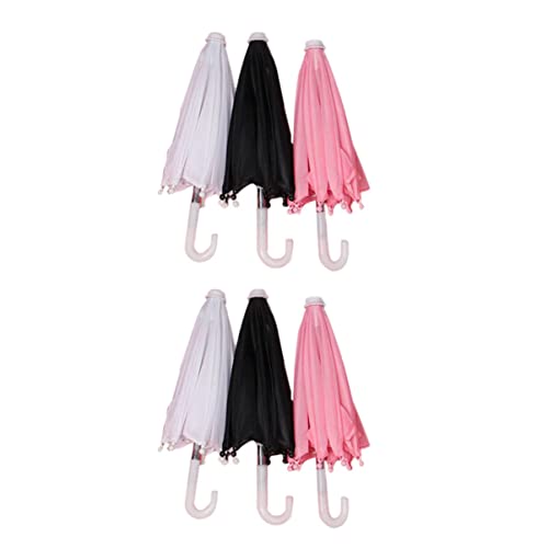 Alasum 6 Stücke Puppe Dekorative Regenschirme Spielzeug Regenschirme für Jungen und Mädchen Puppe Decor Alasum 6 Stücke Puppe Dekorative Regenschirme Spielzeug Regenschirme für Jungen und Mädchen Puppe Decor von Alasum