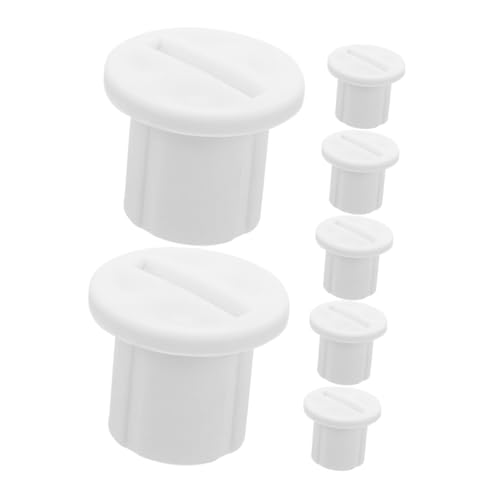 Alasum 7 Stücke Sicher Kunststoff Training Wc Sitz Schrauben Glatte Poliert Für Einfache Installation Wc Alasum 7 Stücke Sicher Kunststoff Training Wc Sitz Schrauben Glatte Poliert Für Einfache Installation Wc von Alasum