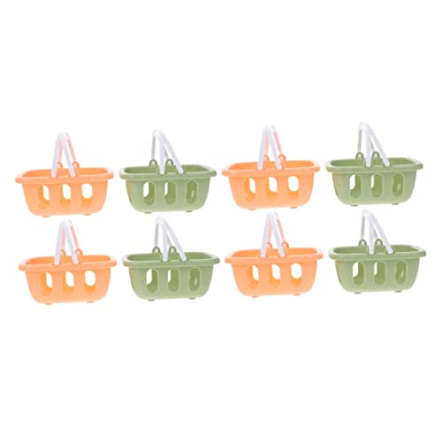 Alasum 8 Stück Mini Einkaufskorb für Teiliges Orange und Gelb für Rollenspiele Supermarkt und Dekoration für Mädchen im Alter von Jahren Alasum 8 Stück Mini Einkaufskorb für Teiliges Orange und Gelb für Rollenspiele Supermarkt und Dekoration für Mädchen im Alter von Jahren von Alasum